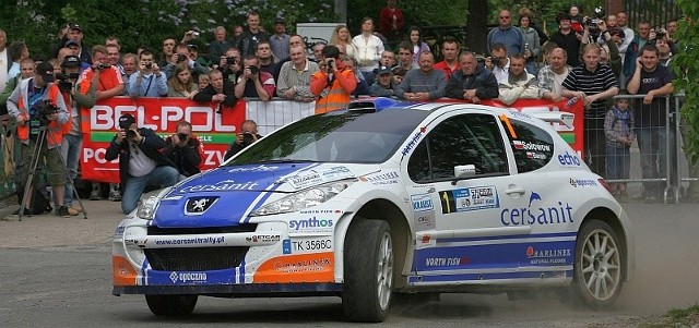 Cersanit Rally Team na trasie 37. Rajdu Elmot-Krause.