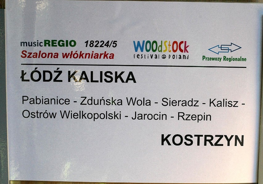 Przystanek Woodstock 2015. Pociąg "Szalona Włókniarka" wyruszył z Łodzi [ZDJĘCIA]