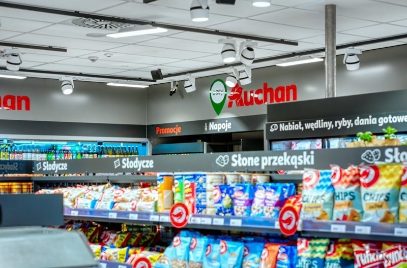 Tak wygląda pierwszy sklep Easy Auchan na stacji benzynowej...
