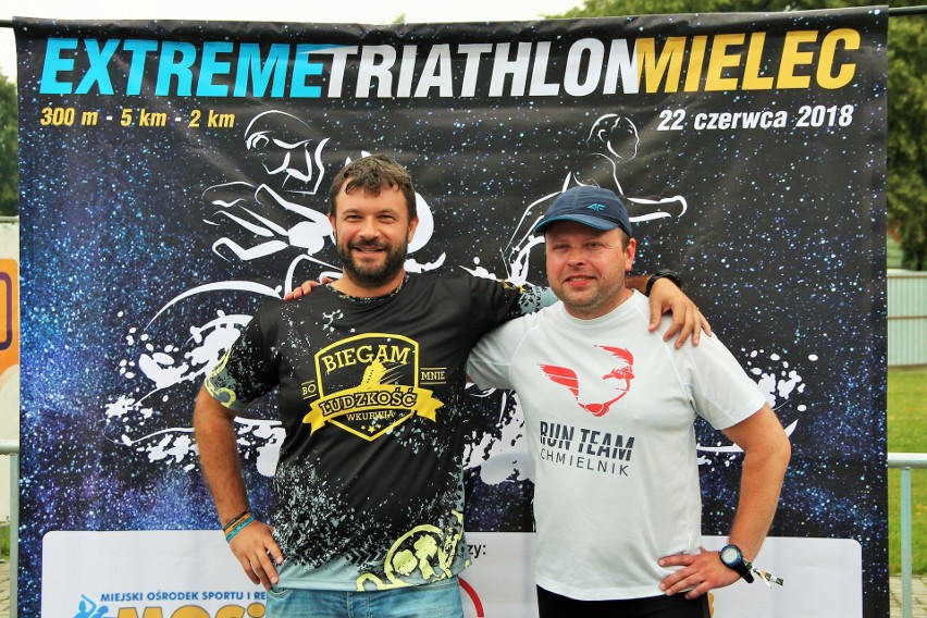 To było ekstremalne wyzwanie! 25 zawodników i zawodniczek wzięło udział w triathlonie w Mielcu [ZDJĘCIA]