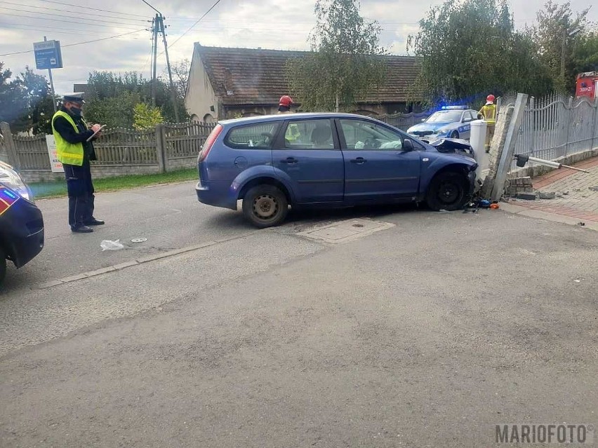 Wypadek na ul. Solskiego w Opolu.