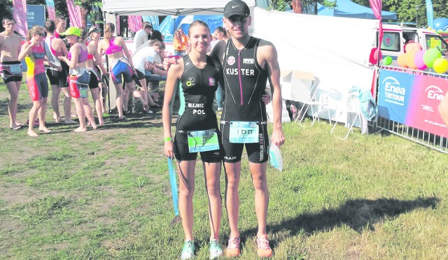 Urszula wywalczyła w Charzykowach podwójne mistrzostwo Polski juniorek młodszych - w triathlonie i aquathlonie.