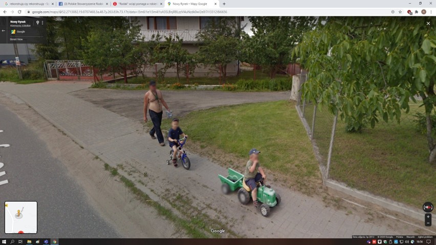 Mieszkańcy gminy Kiernozia na Google Street View. Kogo...