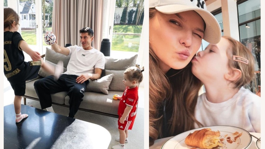 Tak Anna i Robert Lewandowscy spędzają czas z dziećmi. Klara i Laura rosną jak na drożdżach