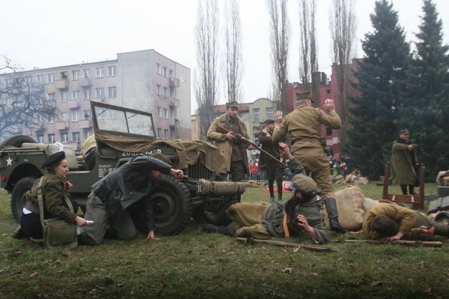 Dzień Żołnierzy Wyklętych rekonstrukcja historyczna Racibórz