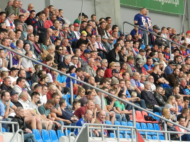Kibice na meczu Piast Gliwice - Zawisza Bydgoszcz 3:0