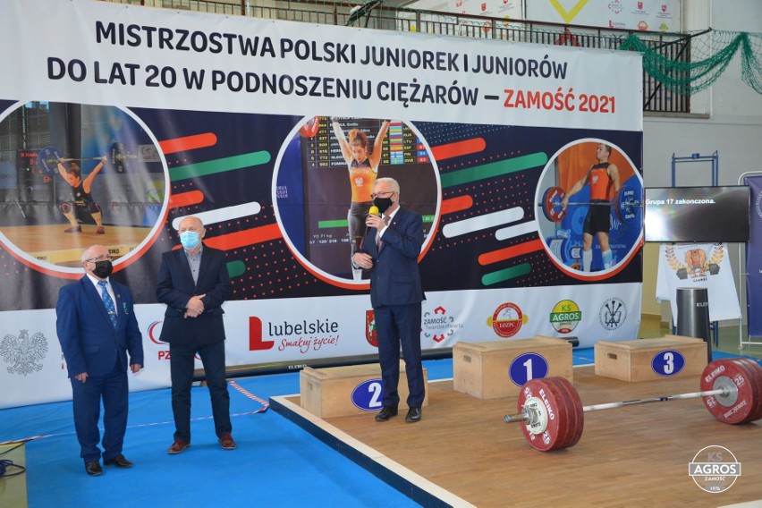 Zamość gościł mistrzostwa Polski U-20 w podnoszeniu ciężarów. Zobacz zdjęcia