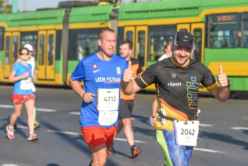 Trasa 20. PKO Poznań Maratonu została odwrócona i delikatnie...