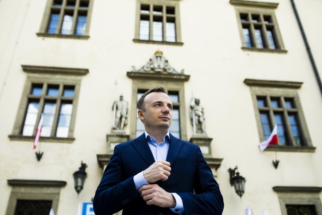 Łukasz Gibała nie ukrywa chęci zostania prezydentem Krakowa