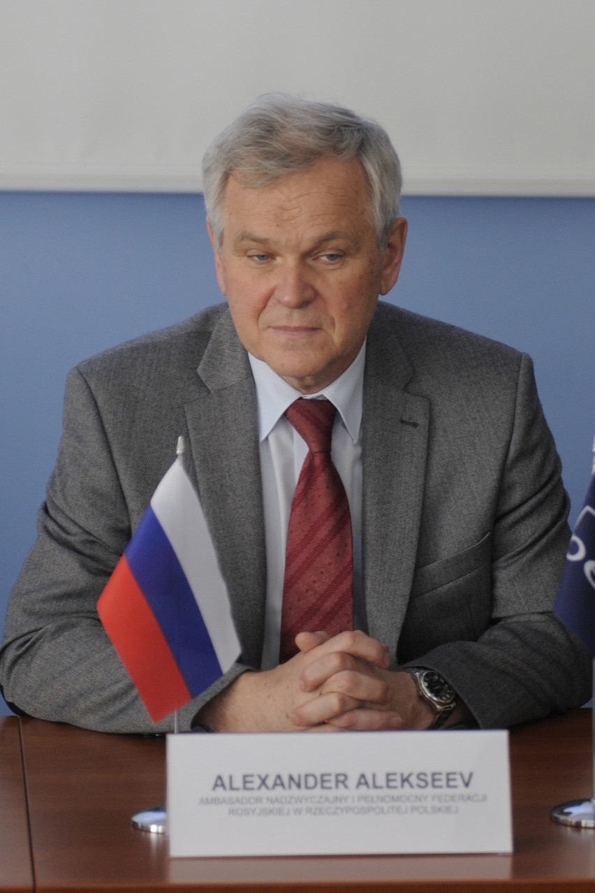Aleksander Aleksiejew, ambasador Federacji Rosyjskiej w...