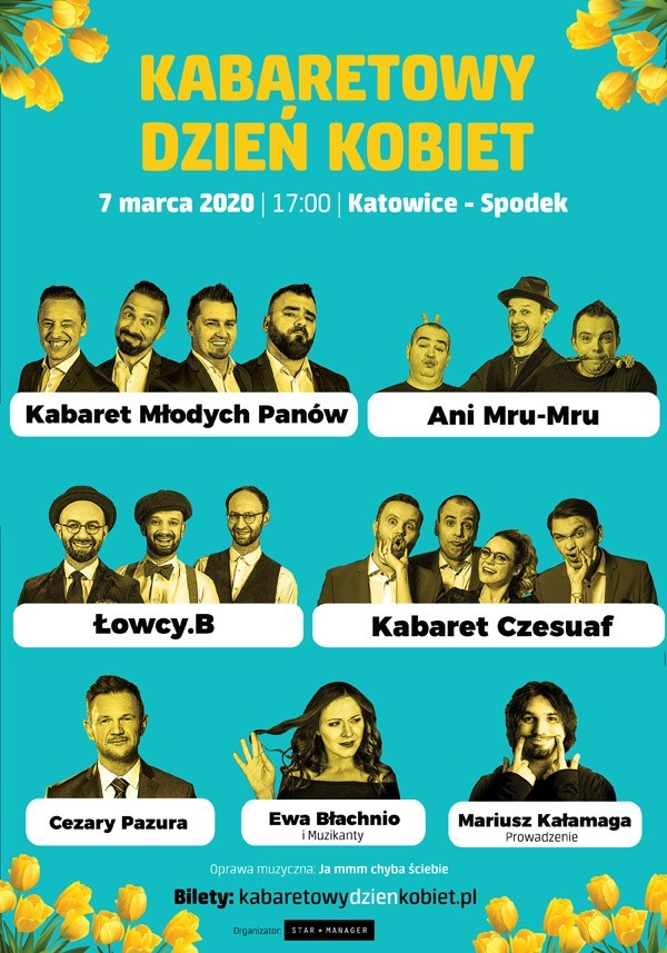 Katowice: 7 marca o godz. 17. w Spodku Kabaretowy Dzień...