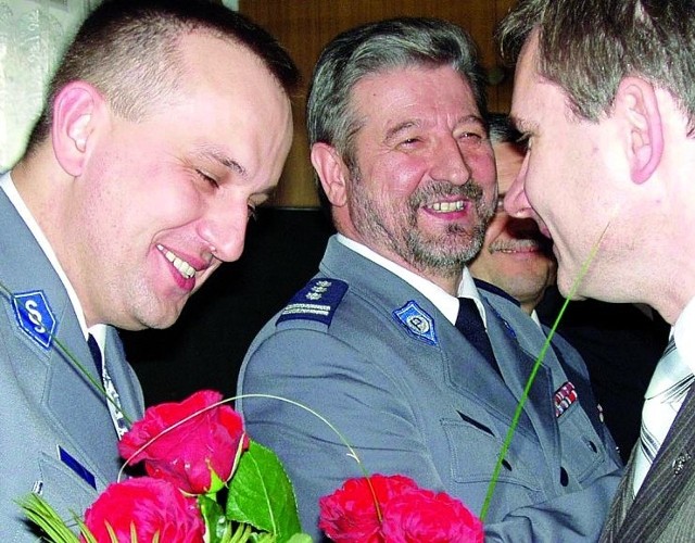 Nominację na stanowisko komendanta Andrzej Bałazy (z lewej) otrzymał jesienią ubiegłego roku.