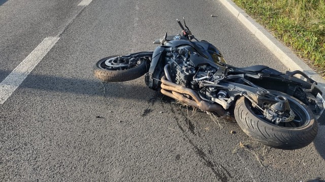Śmiertelny wypadek motocyklisty w Gdańsku