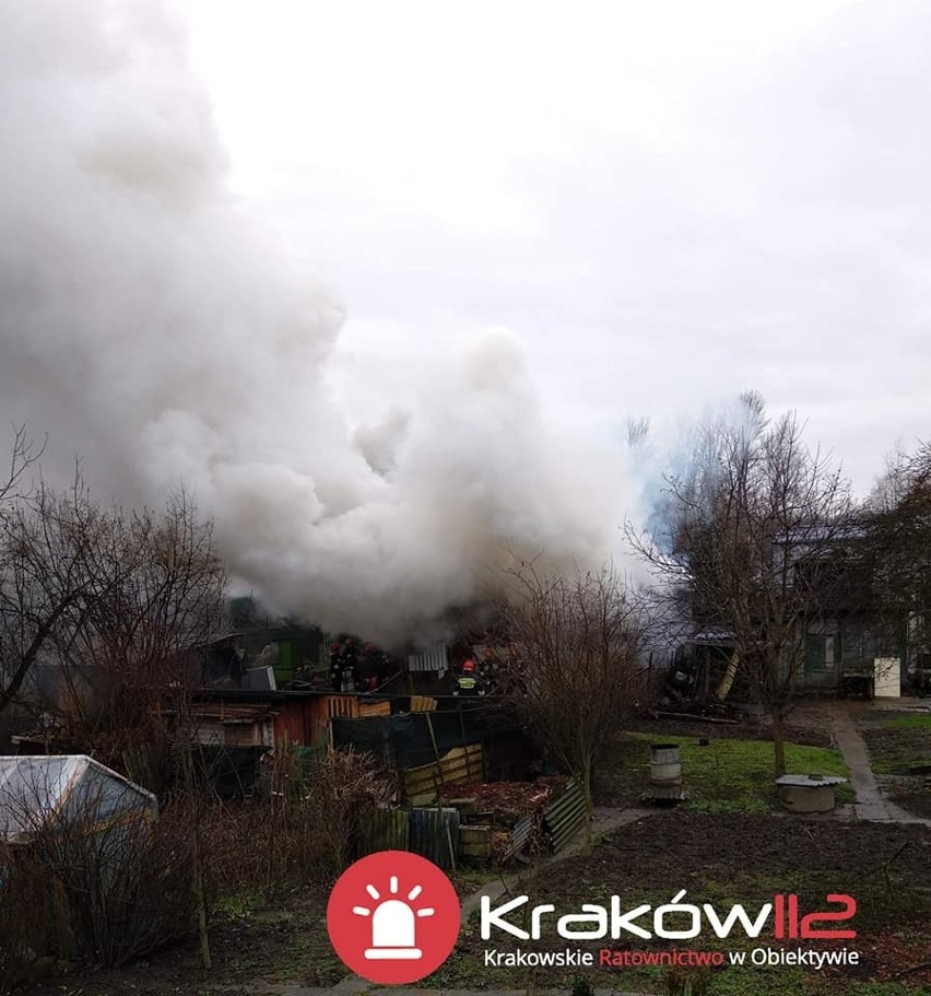 Kraków. Tragiczny w skutkach pożar na Podgórzu [ZDJĘCIA]