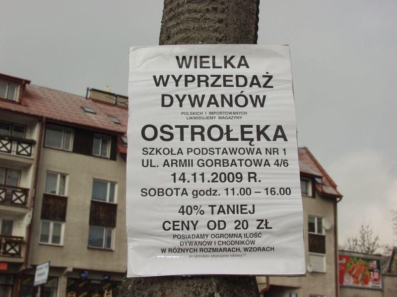 Zdjęcie dnia. Mamy pierwsze efekty zmiany nazw ulic w Ostrołęce