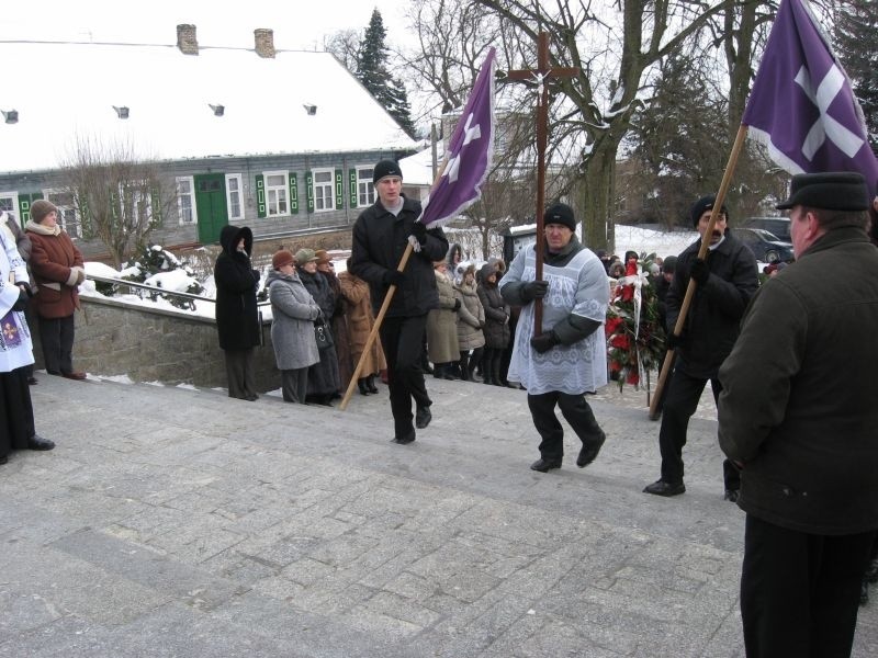 Pogrzeb ofiar wypadku pod Ostródą