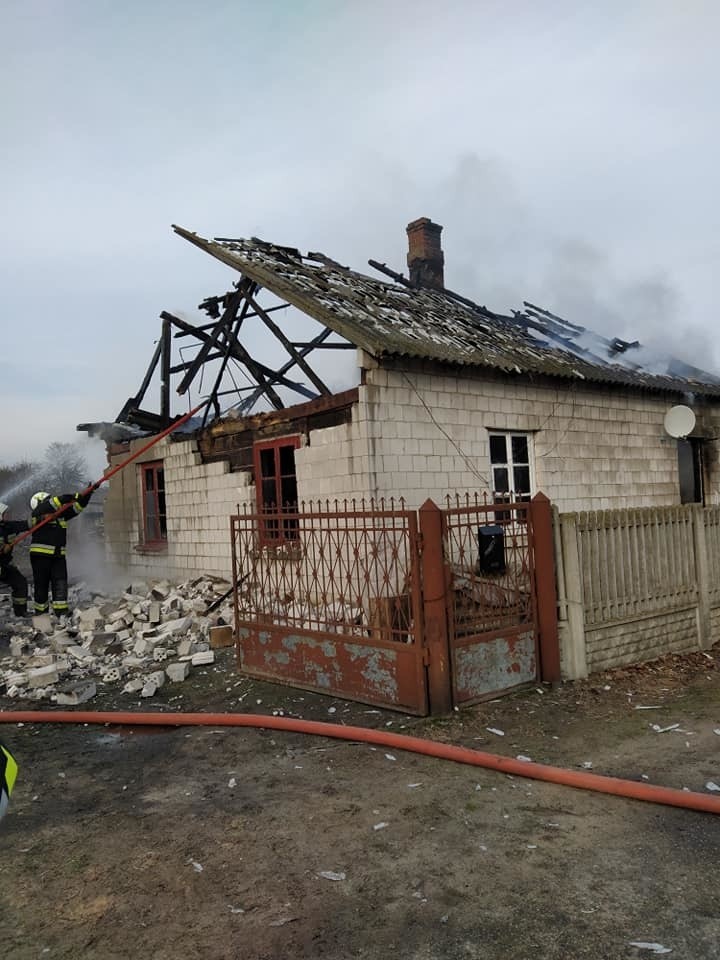 Pożar wybuchł we wtorek około godziny 12 w Palczewie (gmina...