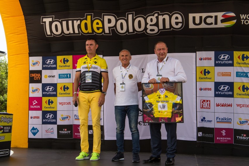 Tour de Pologne 2017. Start VI etapu Tour de Pologne 2017 w...