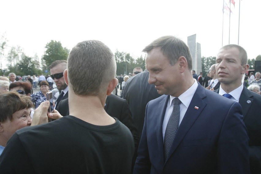 Prezydent Andrzej Duda w Jastrzębiu na uroczystościach...