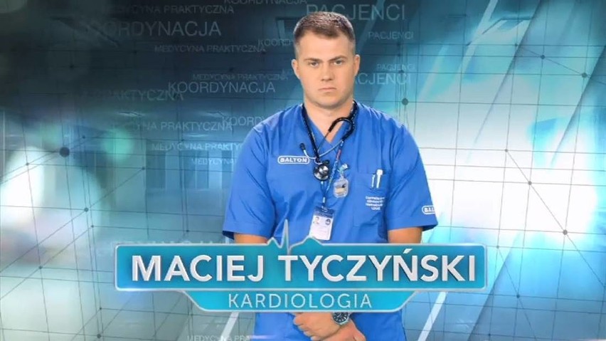 Maciej Tyczyński – czwarty rok specjalizacji z kardiologii...