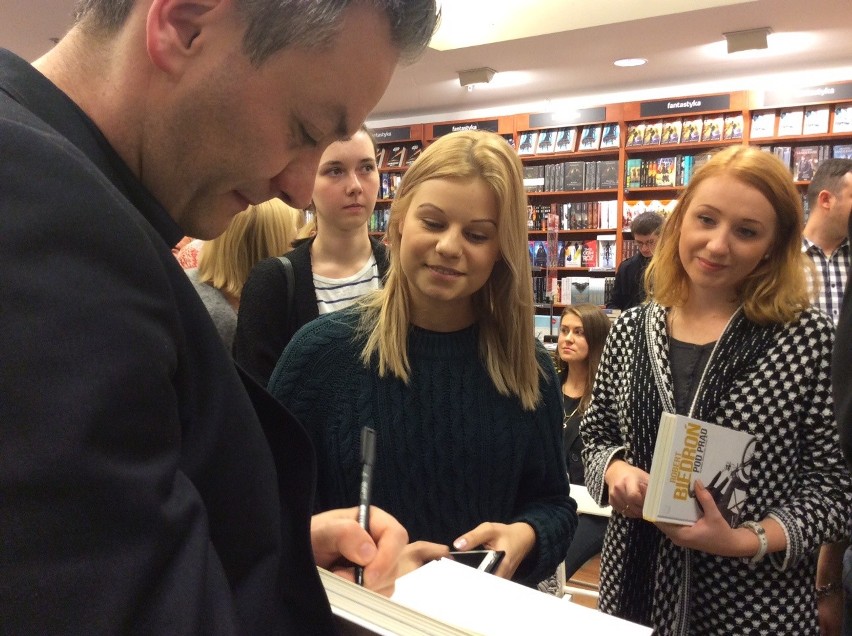 Zdjęcie i autograf Roberta Biedronia - po to w katowickim...