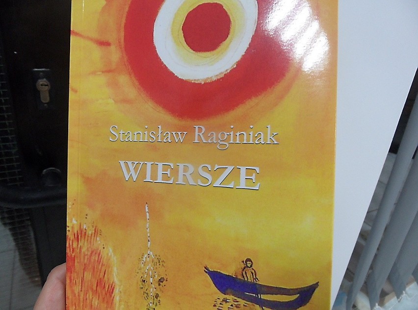 Okładka polsko-włoskiego tomiku poezji Stanisława Raginiaka,...