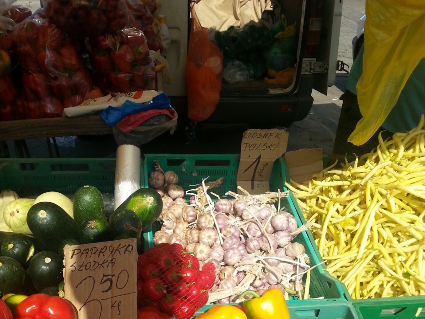 Ceny owoców i warzyw na łódzkich targowiskach