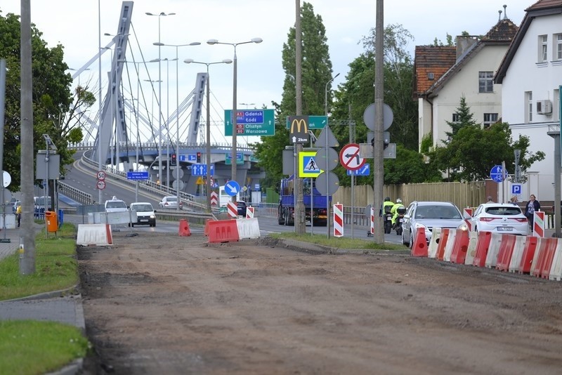 Remont Żółkiewskiego. Uwaga na utrudnienia. Zobaczcie na zdjęciach jak przebiegają prace