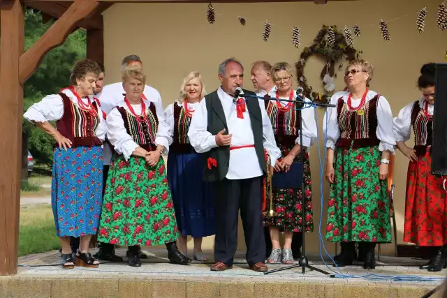 Zespół Pieśni i Tańca "Wierna Rzeka" jednym z występujących podczas tegorocznych dożynek w Łagowie.