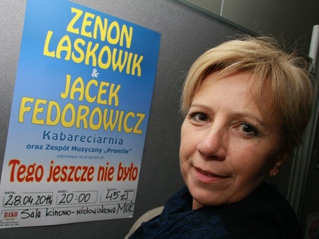 - Spodziewamy się dużego zainteresowania występem Zenona Laskowika - mówi Alicja Jankowska z Międzyrzeckiego Ośrodka Kultury.