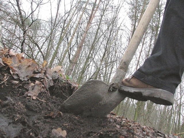 Ciało zamordowanego Ryszarda S. oprawcy zakopali w Lasku Jednaczewskim. Policjanci znaleźli je kilka miesięcy później