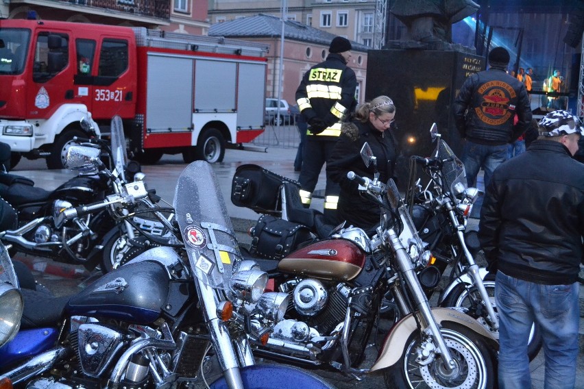 Akcję Motoserce w Częstochowie storpedowała nieco pogoda....