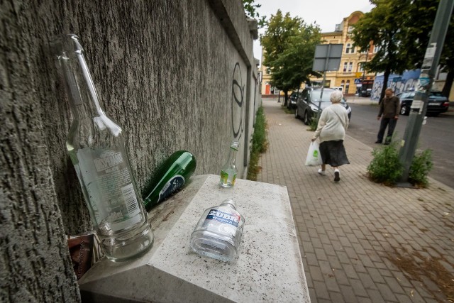 Ulica Zamoyskiego jest przykładem porządkowego zaniedbania w samym centrum Bydgoszczy