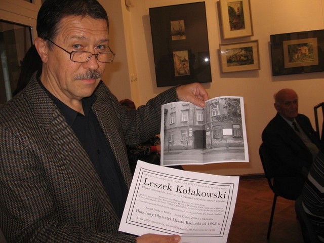 Profesor Leszek Kołakowski to jeden z najbardziej znamienitych umysłów  naszej epoki &#8211;uważa profesor Zbigniew Kamieński. 