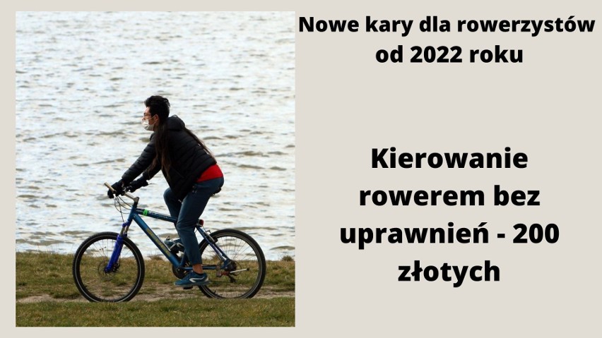 Taryfikator Mandatów 2022 - takie są teraz kary dla rowerzystów. Nawet 2500 złotych!