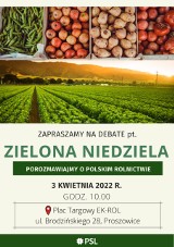 "Zielona Niedziela" w Proszowicach. Rozmowy o problemach rolników 