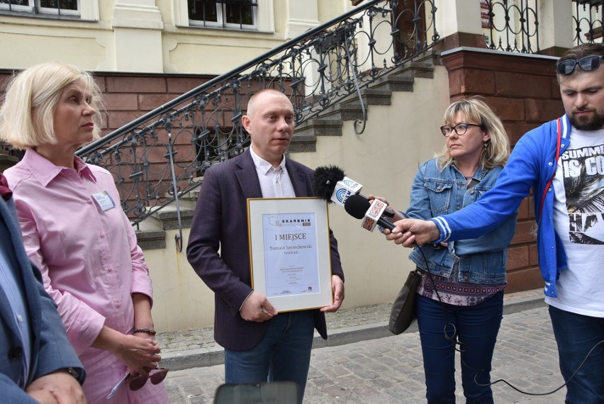 Tomasz Szczechowski, skarbnik Ratusza w Grudziądzu zajął I...