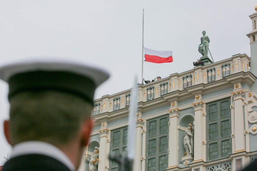 29 03 2017 gdansk. uroczystosci przed dworem artusa z okazji...