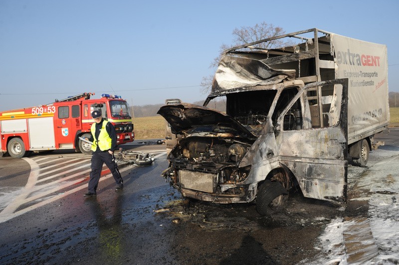 Wypadek koło Kołbaskowa