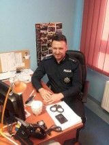 Mariusz Kępa, policjant z Ustki uratował życie człowieka