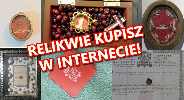 Kościół handlu relikwiami zabrania i grozi przepisami prawa kanonicznego. Regulaminy portali handlowych i aukcyjnych też tego zakazują, ale to nic nie zmienia. W internecie obrót relikwiami - także częściami ciał świętych - kwitnie w najlepsze. Zobaczcie, jakie relikwie można kupić w internetowych serwisach aukcyjnych.przegląd wydarzeń z Polski (źródło TVN/X-News):