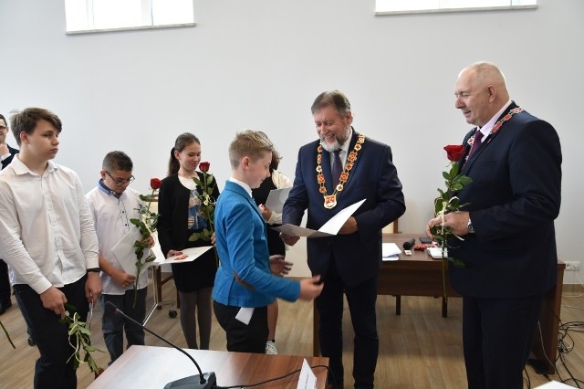 Inauguracyjna sesja I kadencji Młodzieżowej Rady Miejskiej w Kowalewie Pomorskim