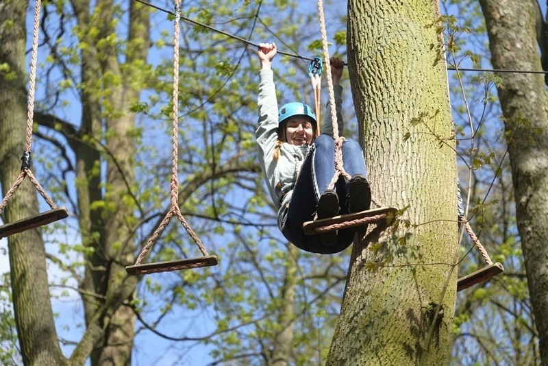 W święta torunianie spędzali wolny czas m.in. na terenie...