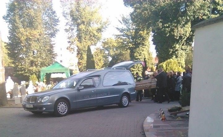 Pogrzeb Pawła Sztando