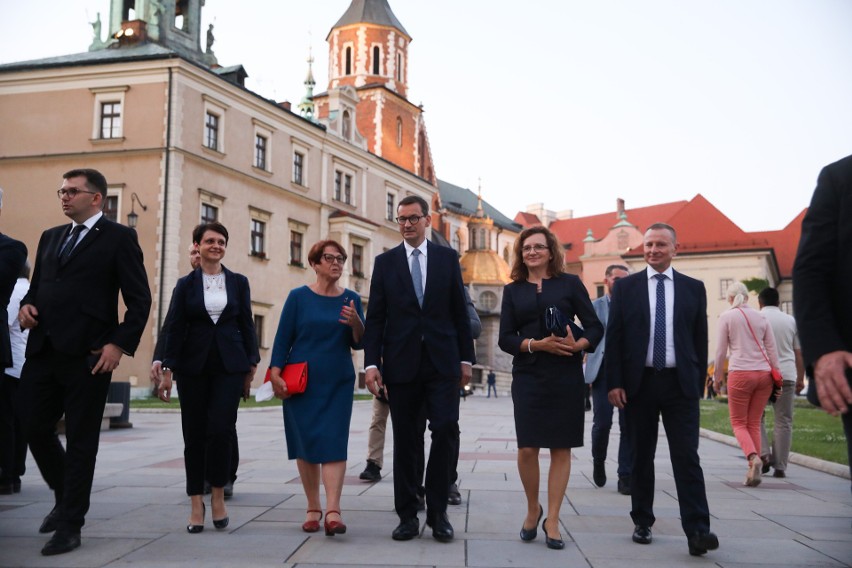 W piątek na Wawelu pojawili się najważniejsi politycy...