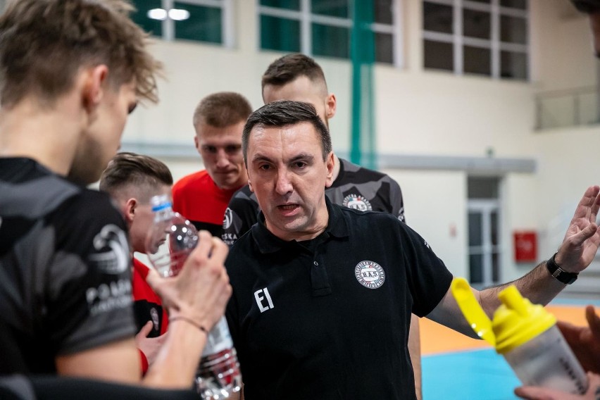 Trener BAS Białystok Eugeniusz Iwaniuk zapowiada, że drużyna...