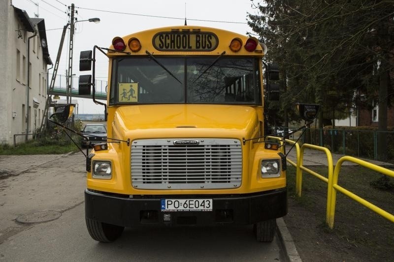 Amerykański School Bus w SP nr 29 w Gdańsku