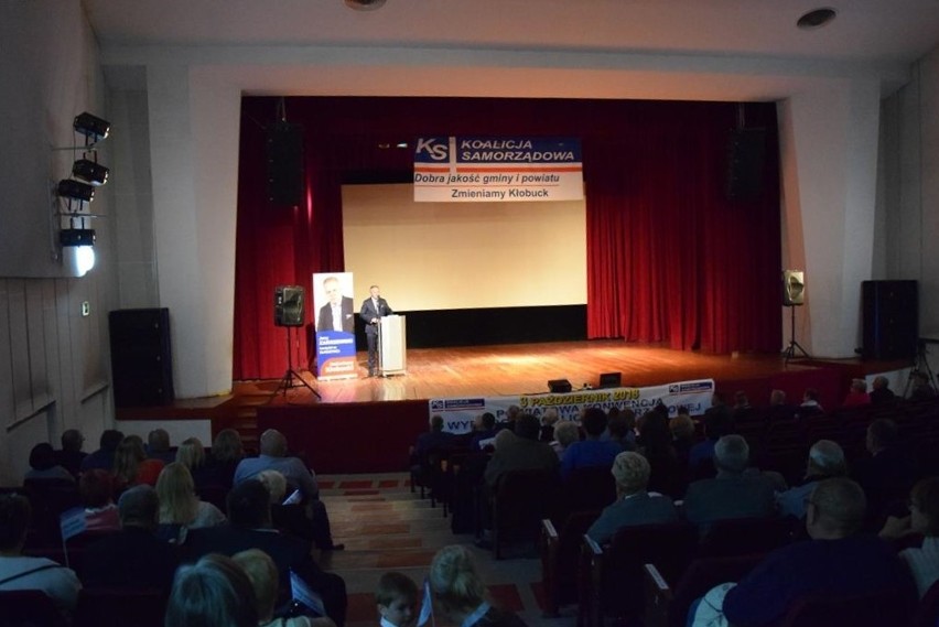 Wybory Samorządowe 2018: konwencja wyborcza Koalicji Samorządowej w Kłobucku. Co obiecał obecny burmistrz? ZDJĘCIA 