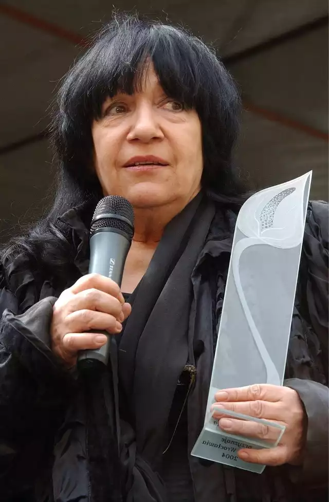 Ewa Demarczyk (zdjęcie z 2012 roku).