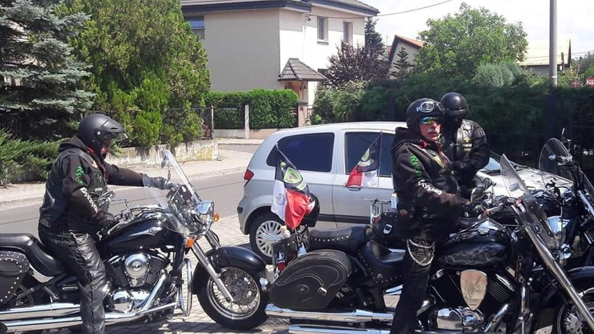 Akcja charytatywna motocyklistów z klubu Rycerz Byczyna.